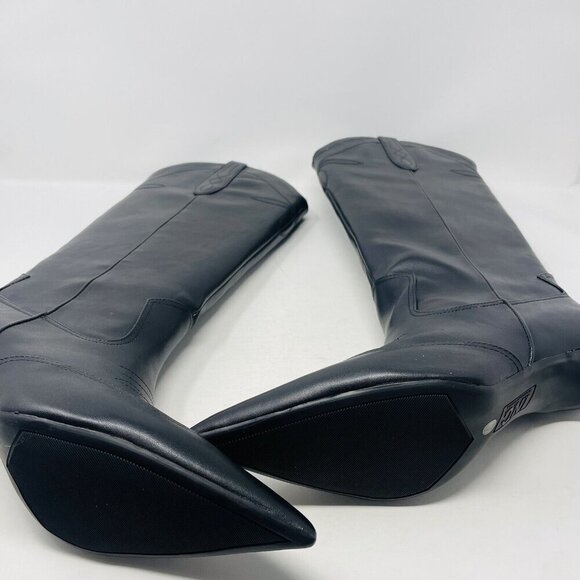 INC International Concepts Womens Size 9.5M Hayleigh Mid-Heel Cowboy Boots $129 - Picture 4 of 6